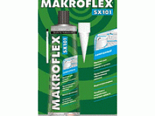 Герметик SX101 силиконовый санитарный бесцветный МАКРОФЛЕКС  (85мл) 2670751